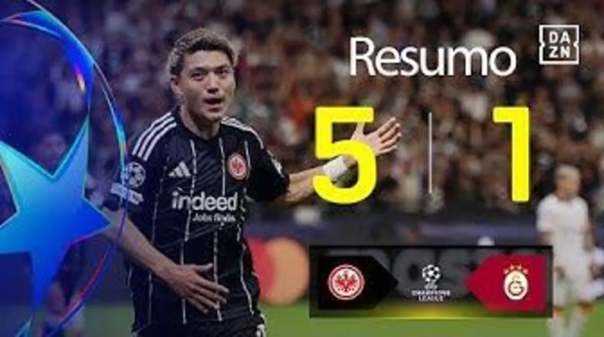 Imagem de contexto do artigo Galatasaray marcou primeiro, mas foi goleado pelo Eintracht. Veja o resumo