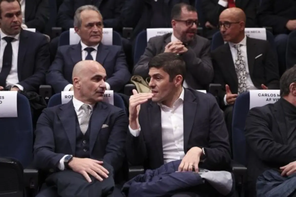 Roberto Martínez e Francisco Neto