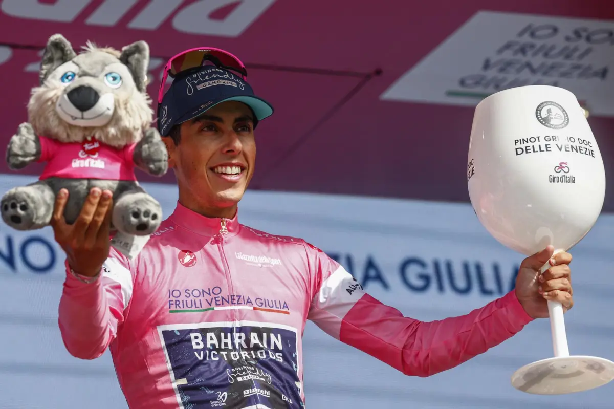 Ciclismo A camisola eosa deu forças a Afonso Eulálio.