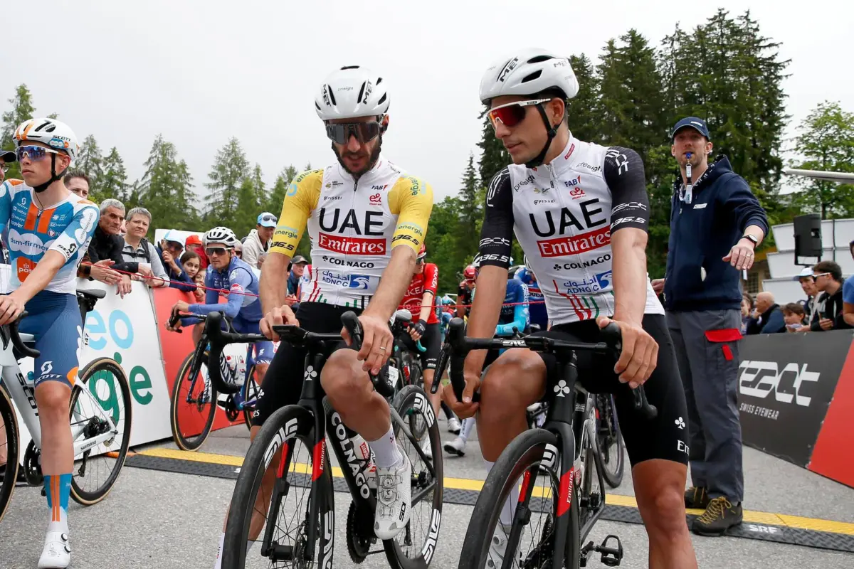 Adam Yates e João Almeida (Sprint Cycling Agency)