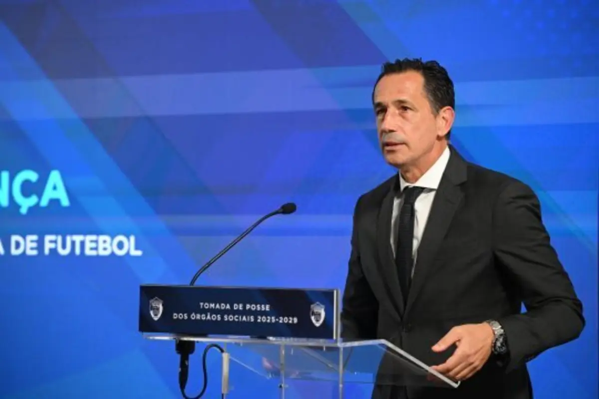 Imagem de contexto do artigo Pedro Proença na tomada de posse de Pedro Sousa, novo presidente da AF Braga