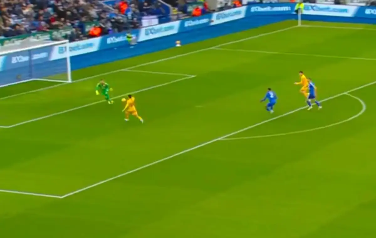 Imagem de contexto do artigo Outro golo português no Wolverhampton-Leicester: agora foi Rodrigo Gomes