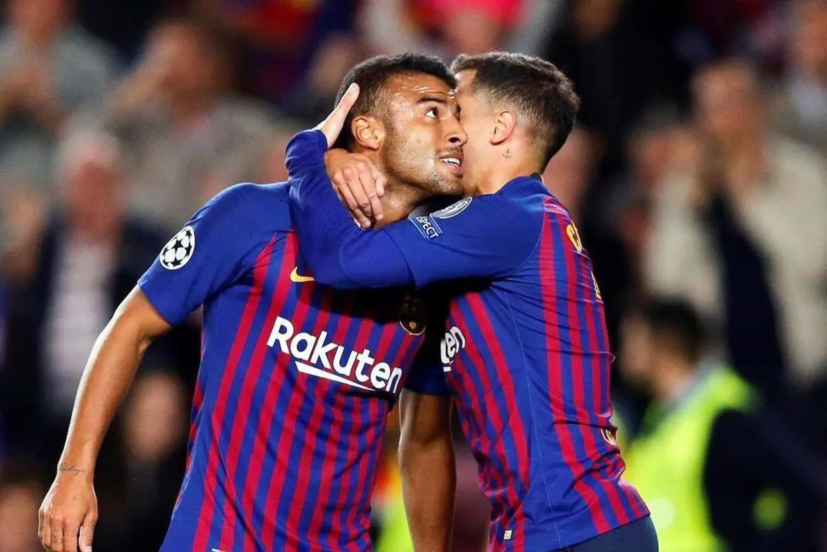 Rafinha Alcântara, quando jogava no Barcelona