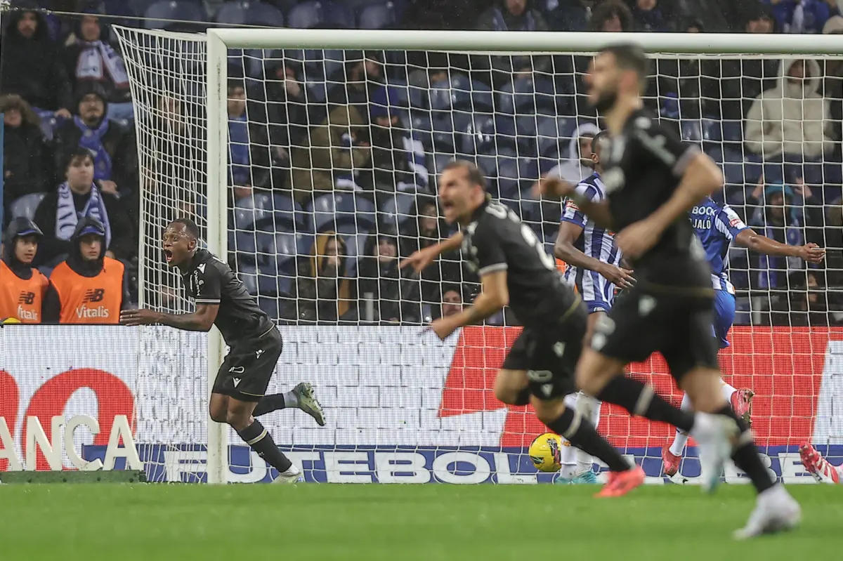 V. Guimarães empatou no Dragão (Créditos: Miguel Pereira)