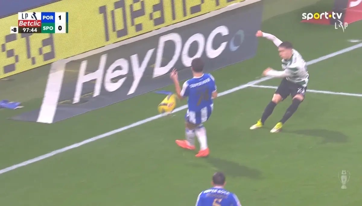 Imagem de contexto do artigo Tribunal O JOGO | Moura comete penálti no FC Porto-Sporting?