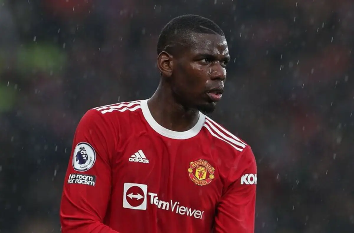 Pogba quando jogava no United (créditos: X)