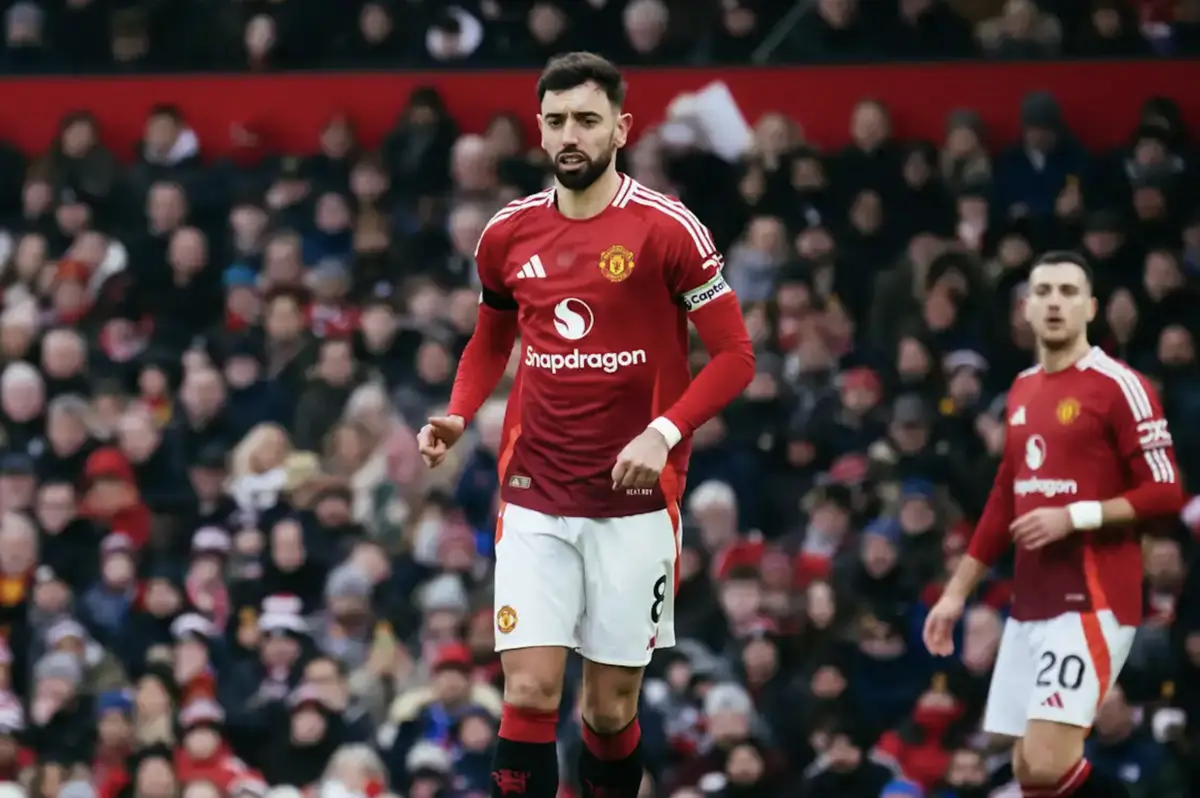 Bruno Fernandes, capitão do Manchester United