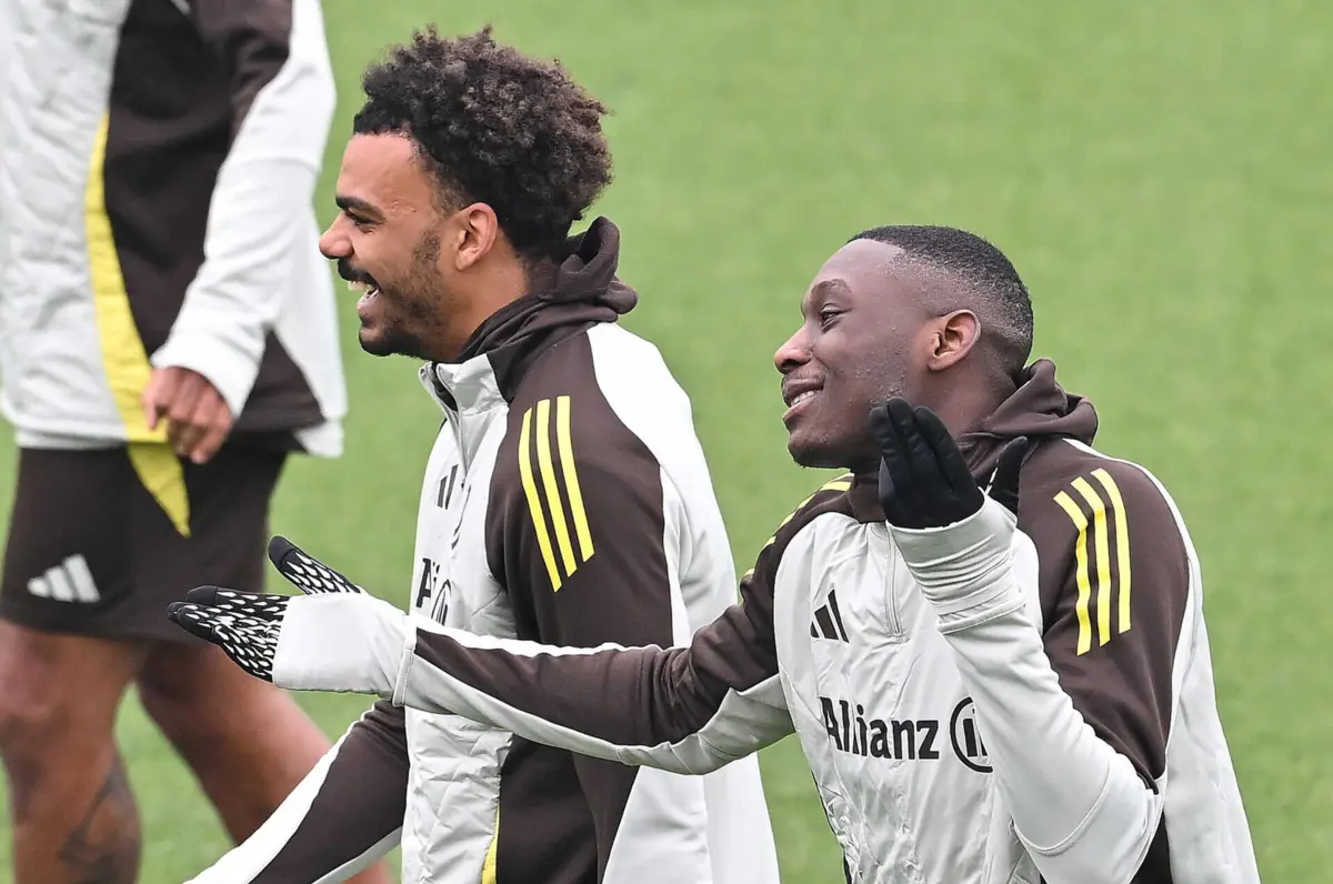 Renato Veiga e Randal Kolo Muani (Créditos: EPA)