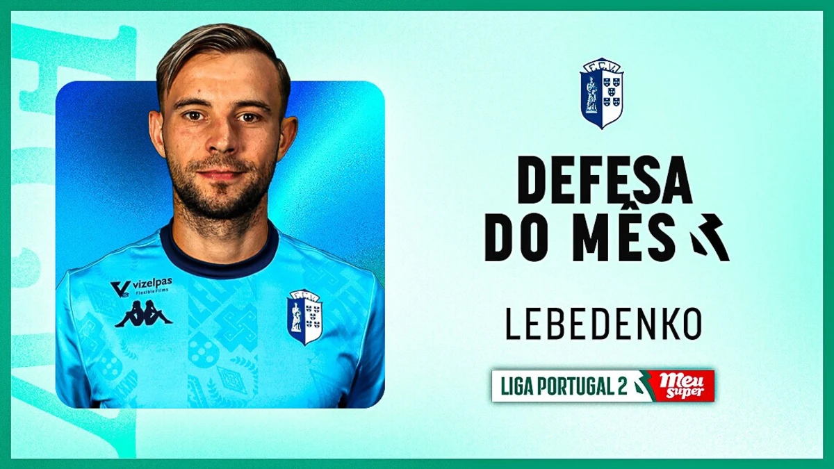 Imagem de contexto do artigo Alvo do Vitória para 2025/26 volta a ser eleito o melhor defesa da II Liga