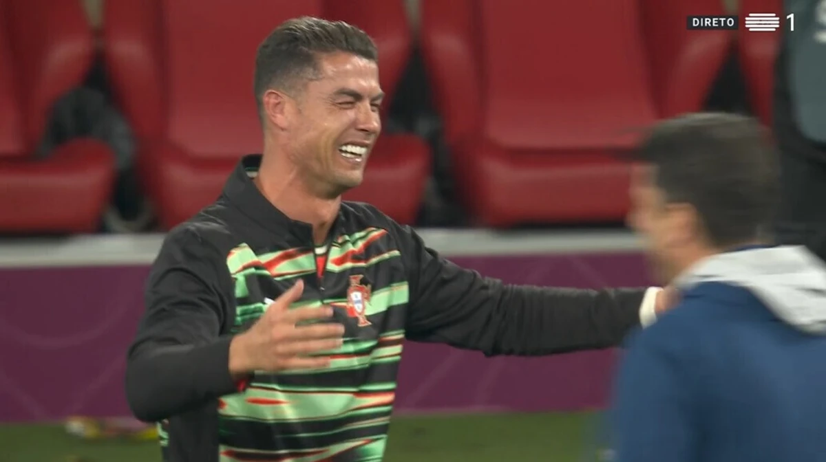 Imagem de contexto do artigo Cristiano Ronaldo chora de alegria com a conquista da Liga das Nações: vídeo