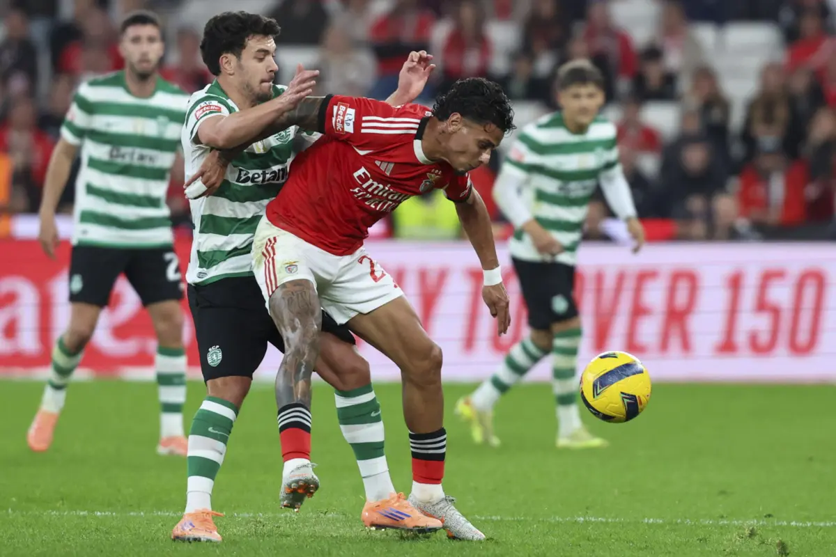 Benfica e Sporting empataram 1-1