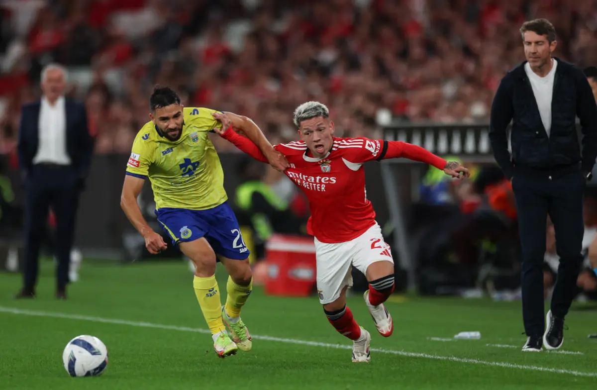 Prestianni correspondeu contra o Arouca