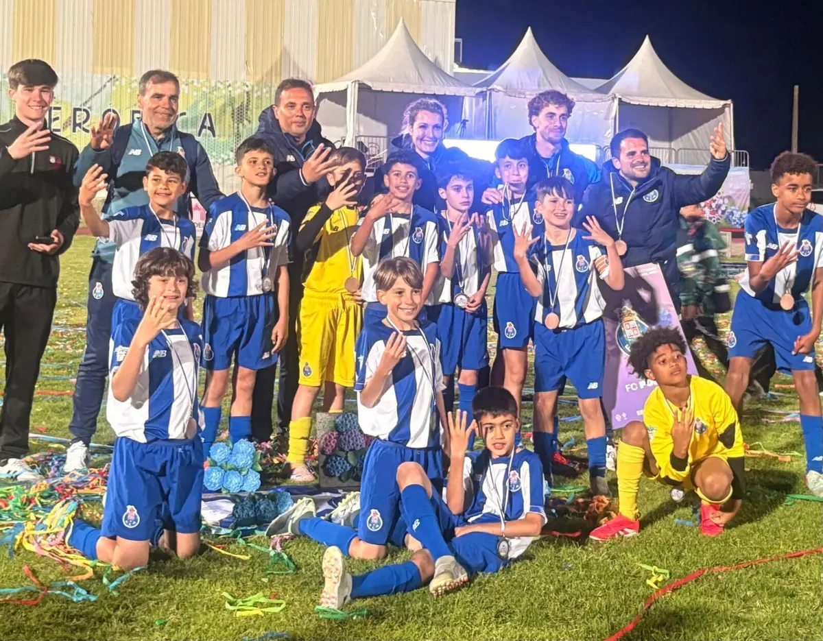 Equipa de sub-11 do FC Porto