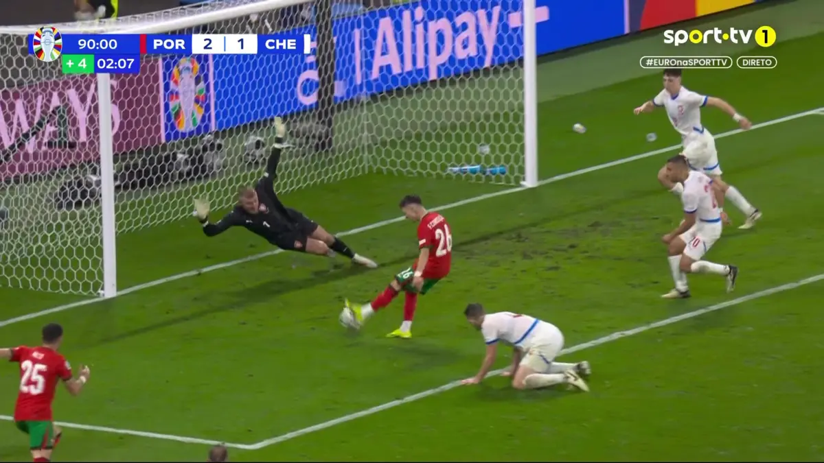 Golo de Conceição (créditos: Sport TV)