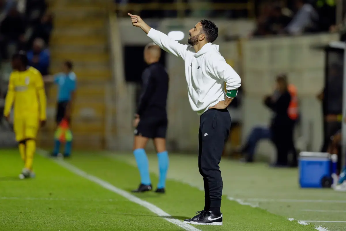 Imagem de contexto do artigo Rúben Amorim responde ao treinador do Sturm Graz: "Têm jogadores com outra estaleca"