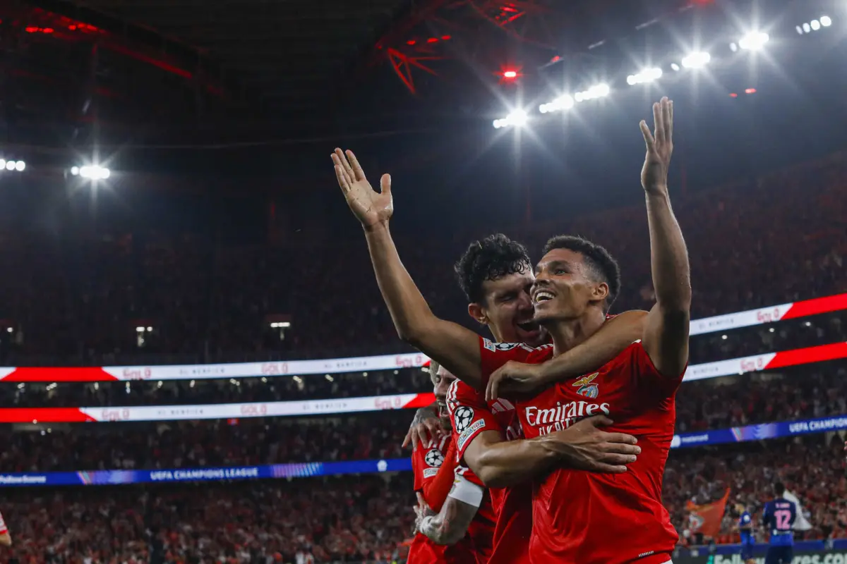 Imagem de contexto do artigo Noite "à antiga" deixa Benfica com novo recorde em vista na Champions