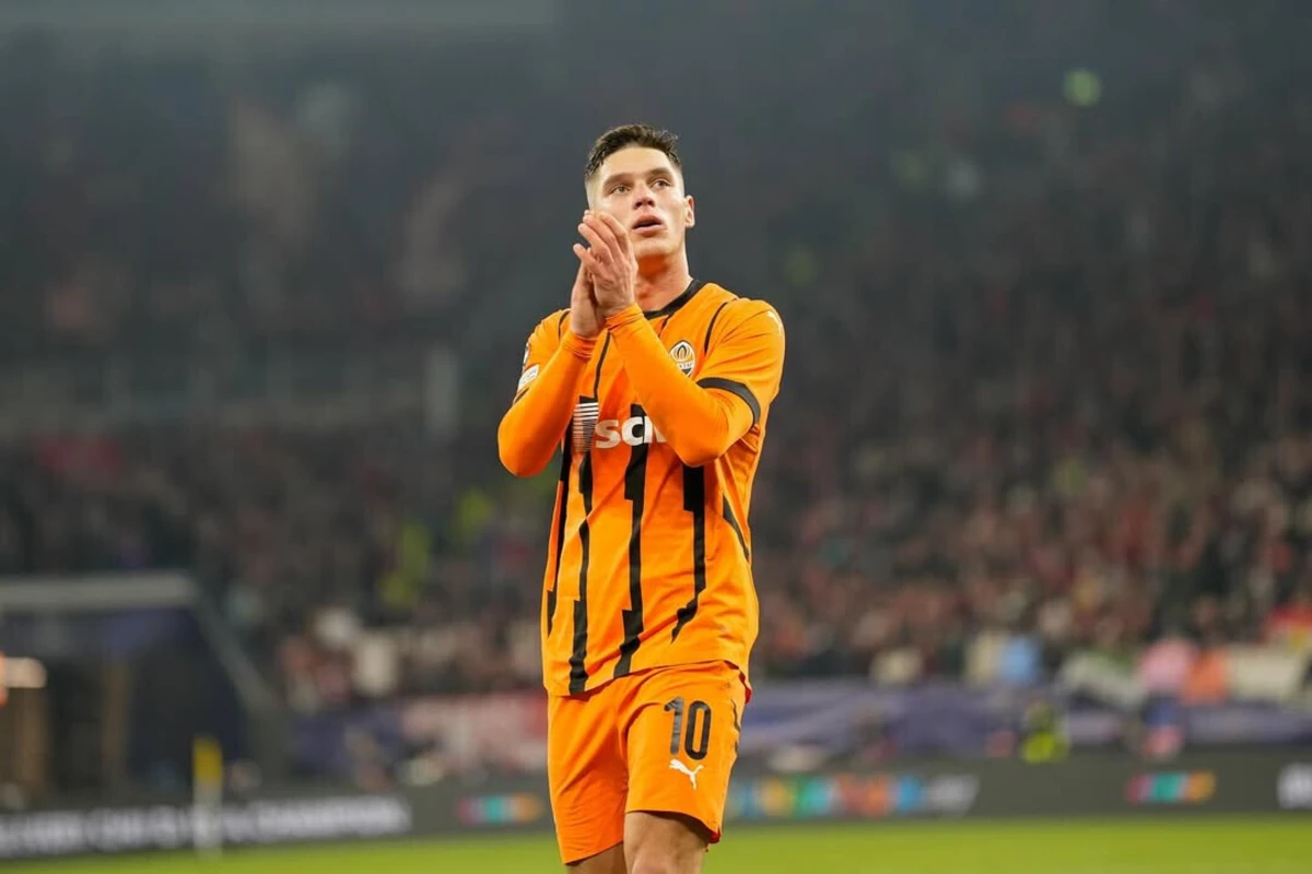 Sudakov era figura do Shakhtar Donetsk