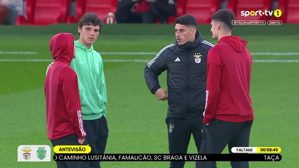 Imagem de contexto do artigo Eduardo Quaresma à conversa com quinteto de jogadores do Benfica