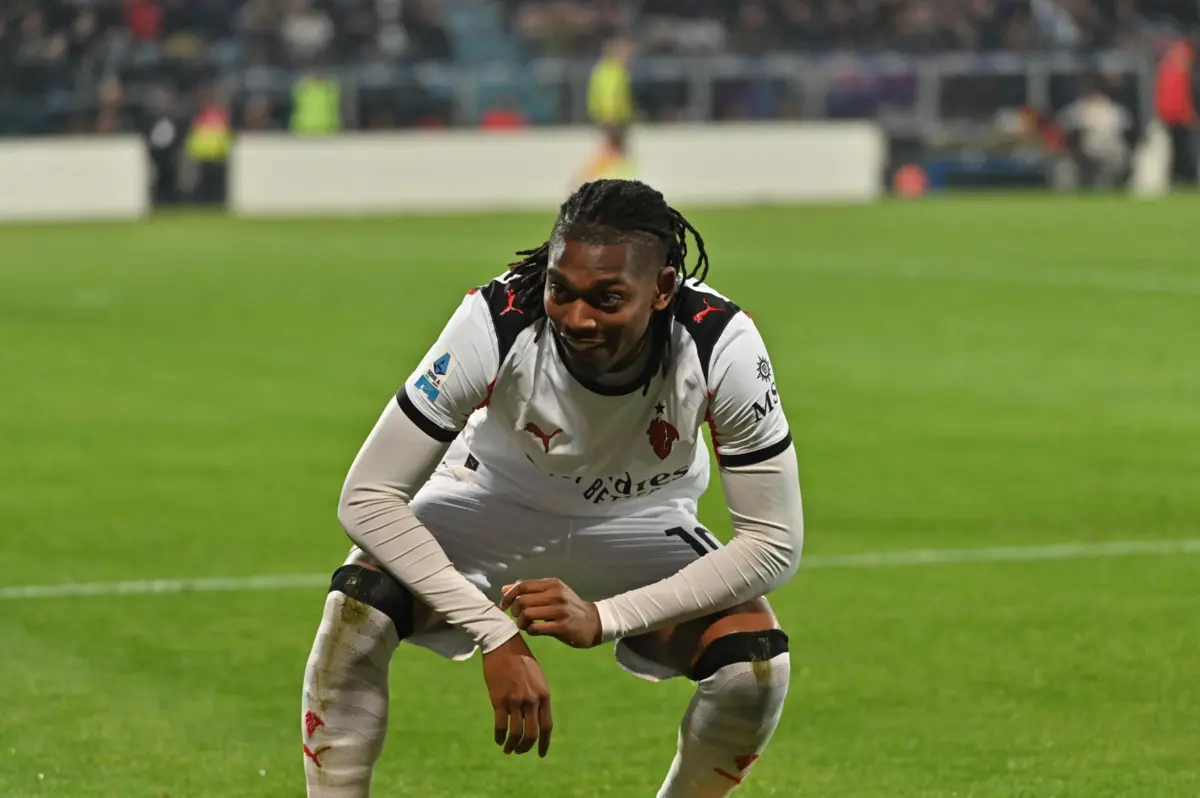 Rafael Leão marcou o golo que deu a vitória ao Milan