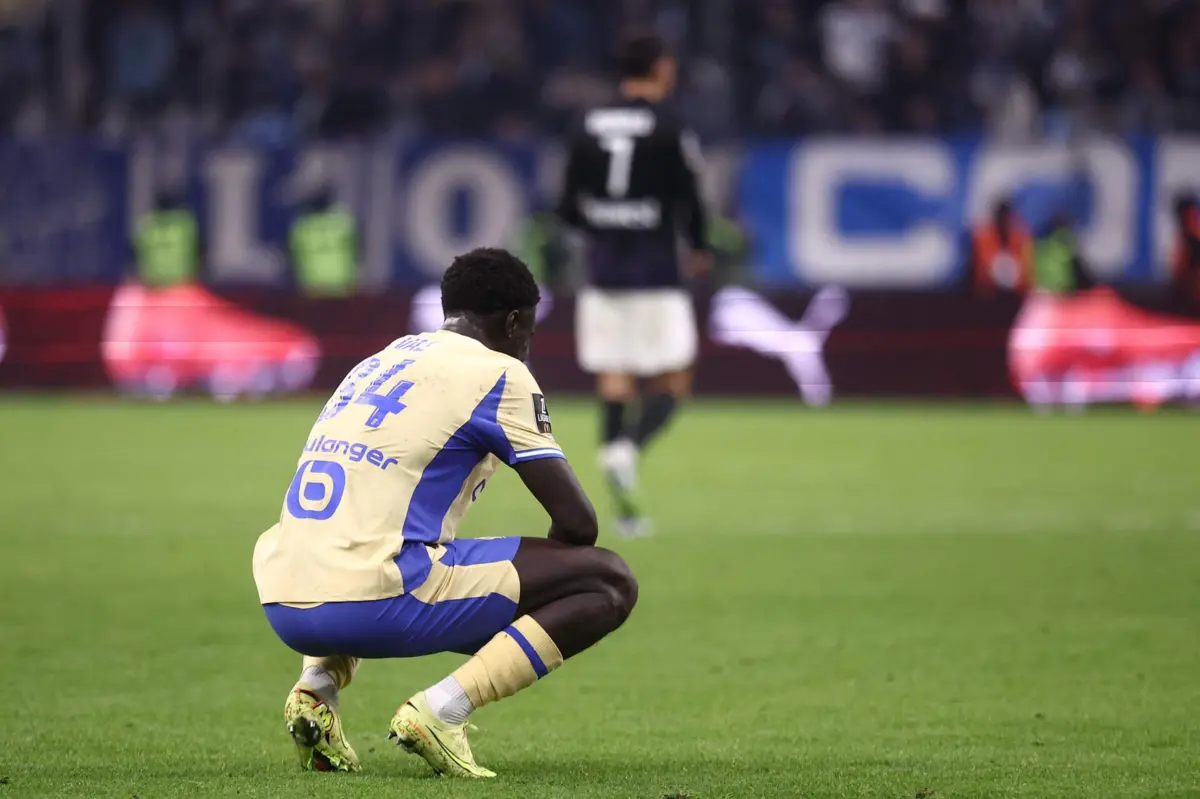 O Marselha empatou este sábado