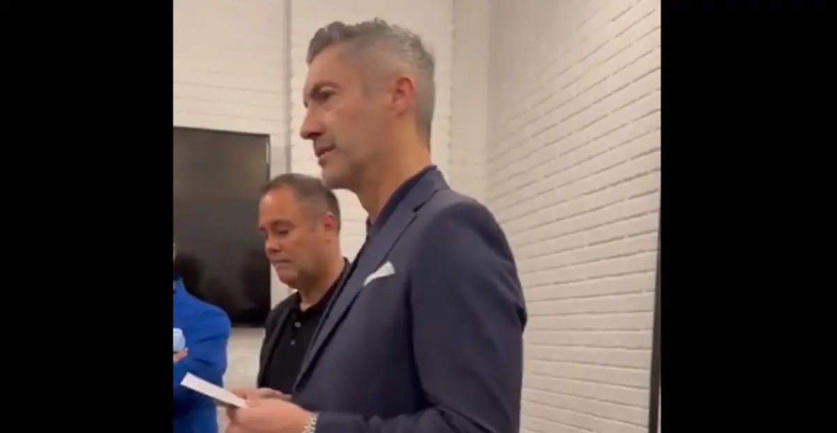 Imagem de contexto do artigo Baía antes do jogo contra lendas do Real: "Brincamos todos, mas depois..."