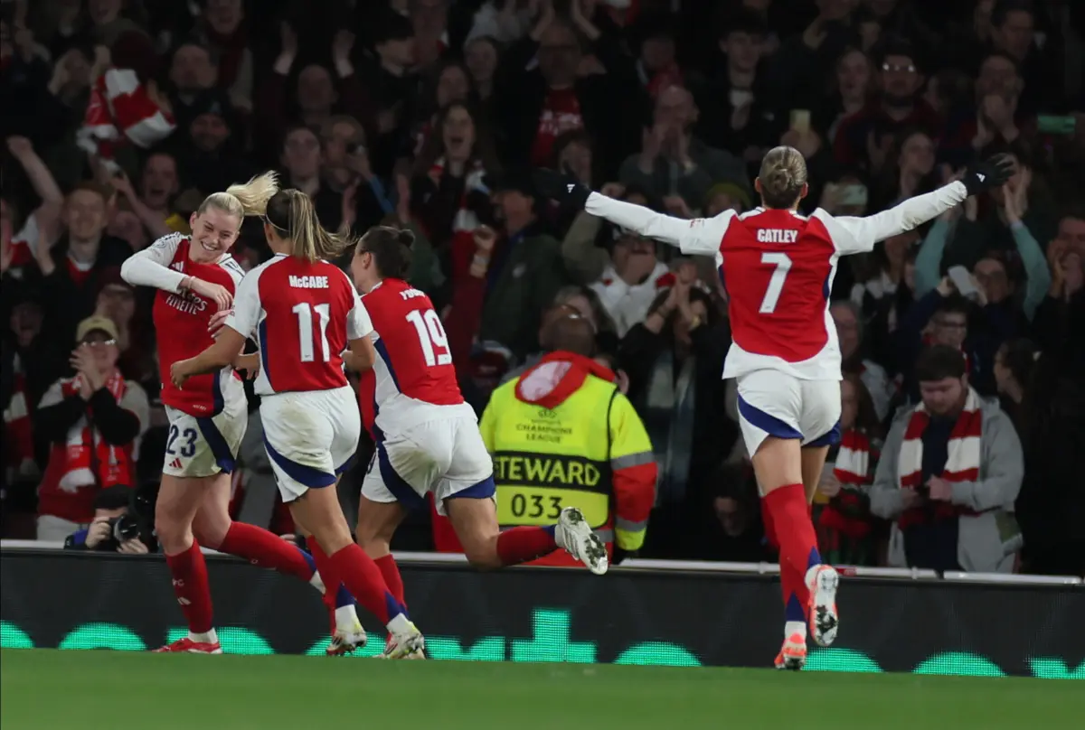A festa do Arsenal (Créditos: EPA)