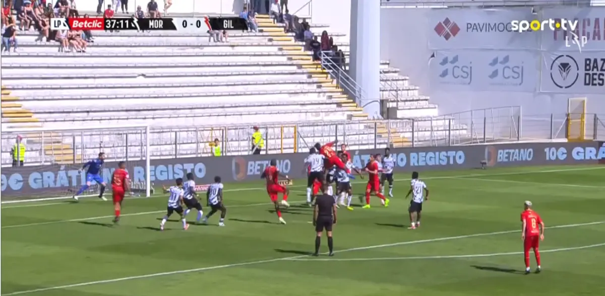 Imagem de contexto do artigo O golo de Gbane que adiantou o Gil Vicente em Moreira de Cónegos