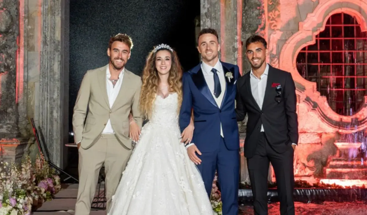 Imagem de contexto do artigo Ricardo Horta esteve no casamento de Diogo Jota: "Há nove dias estávamos assim..."