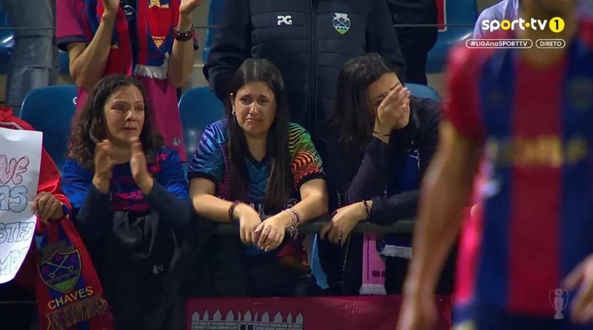 Imagem de contexto do artigo Lágrimas em Chaves depois de confirmada a descida de divisão