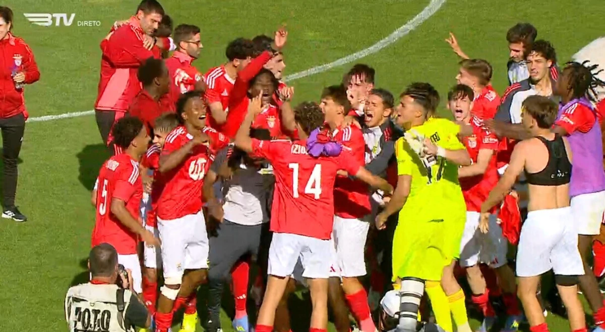 Imagem de contexto do artigo Benfica empata com FC Porto e sagra-se campeão nacional de juniores