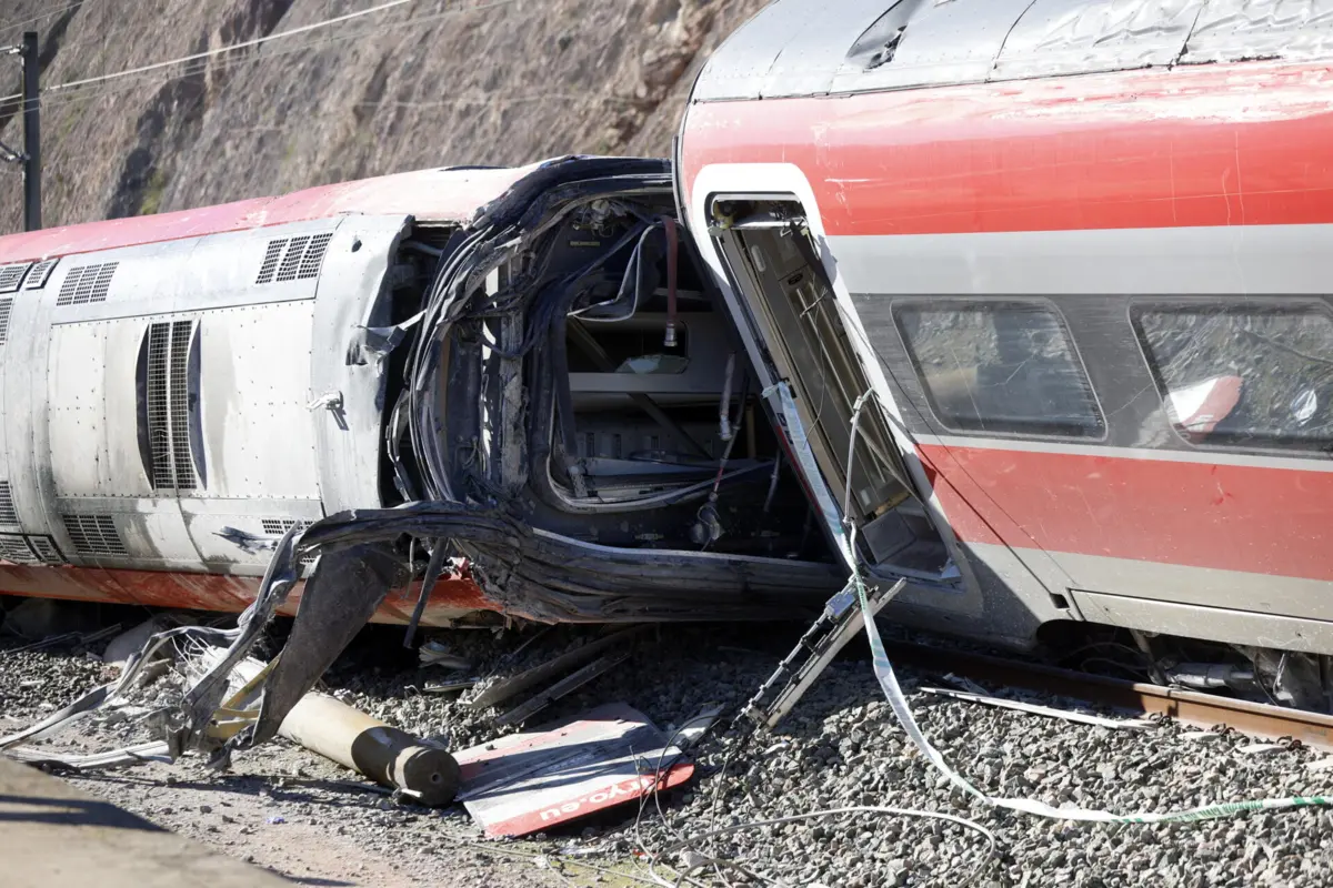 Imagem de contexto do artigo Português relata cenário que "parecia um inferno" no acidente com comboios em Espanha