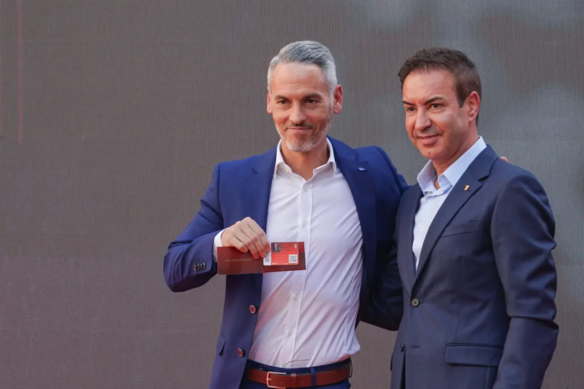 Carlos Vicens e António Salvador (Créditos: Lusa)