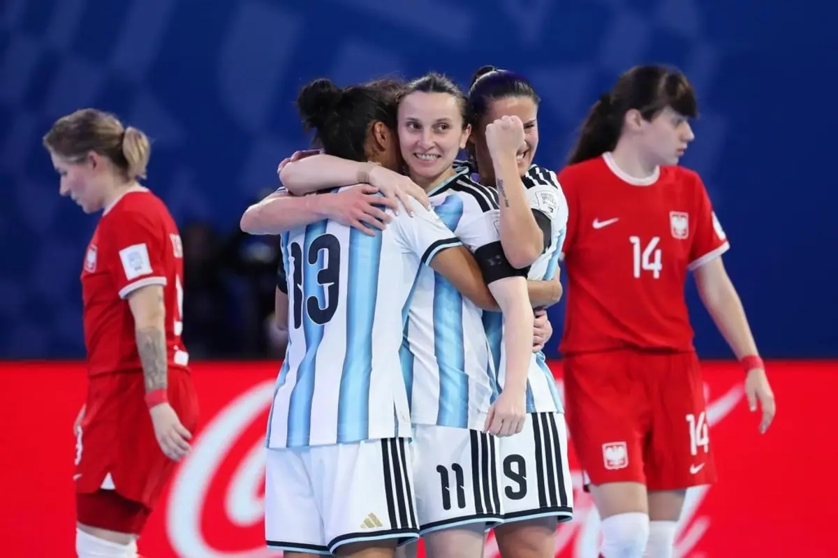 Imagem de contexto do artigo Argentina é a primeira seleção apurada para os quartos de final do Mundial feminino de futsal