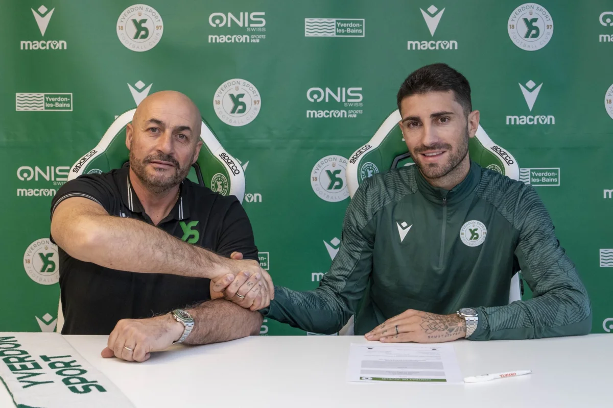Cristiano Piccini (créditos: Yverdon/ X)