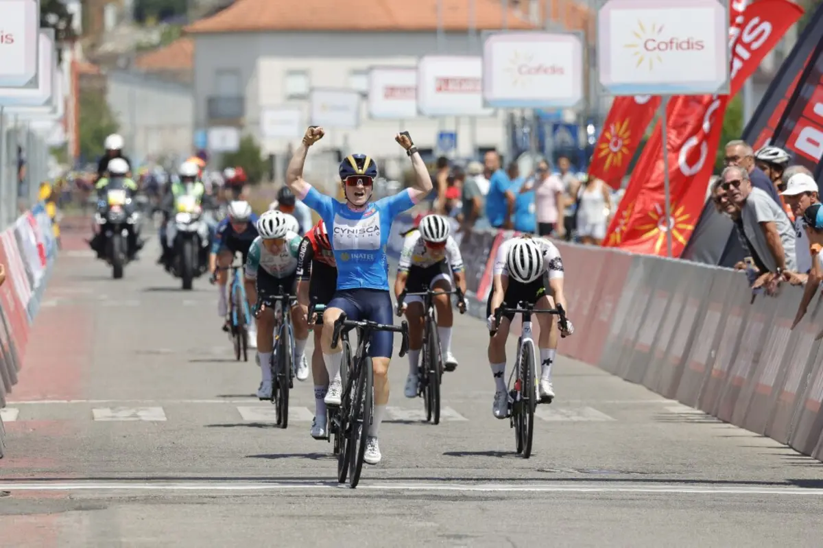 Heidi Franz (Reprodução: Federação Portuguesa de Ciclismo)