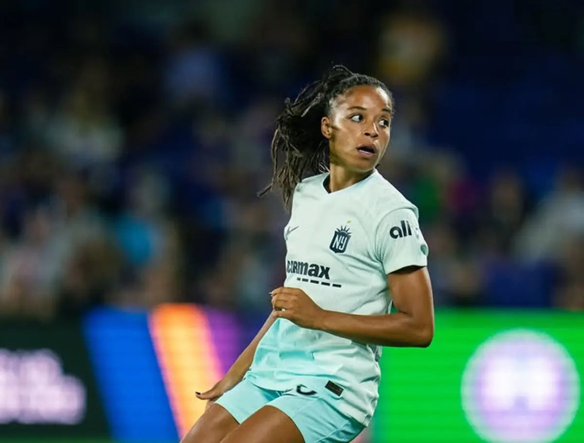 Imagem de contexto do artigo Internacional portuguesa Jéssica Silva prolonga contrato com o Gotham FC