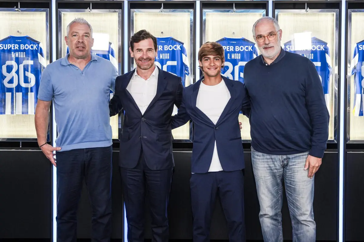 Jorge Costa, André Villas-Boas, Rodrigo Mora e Andoni Zubizarreta