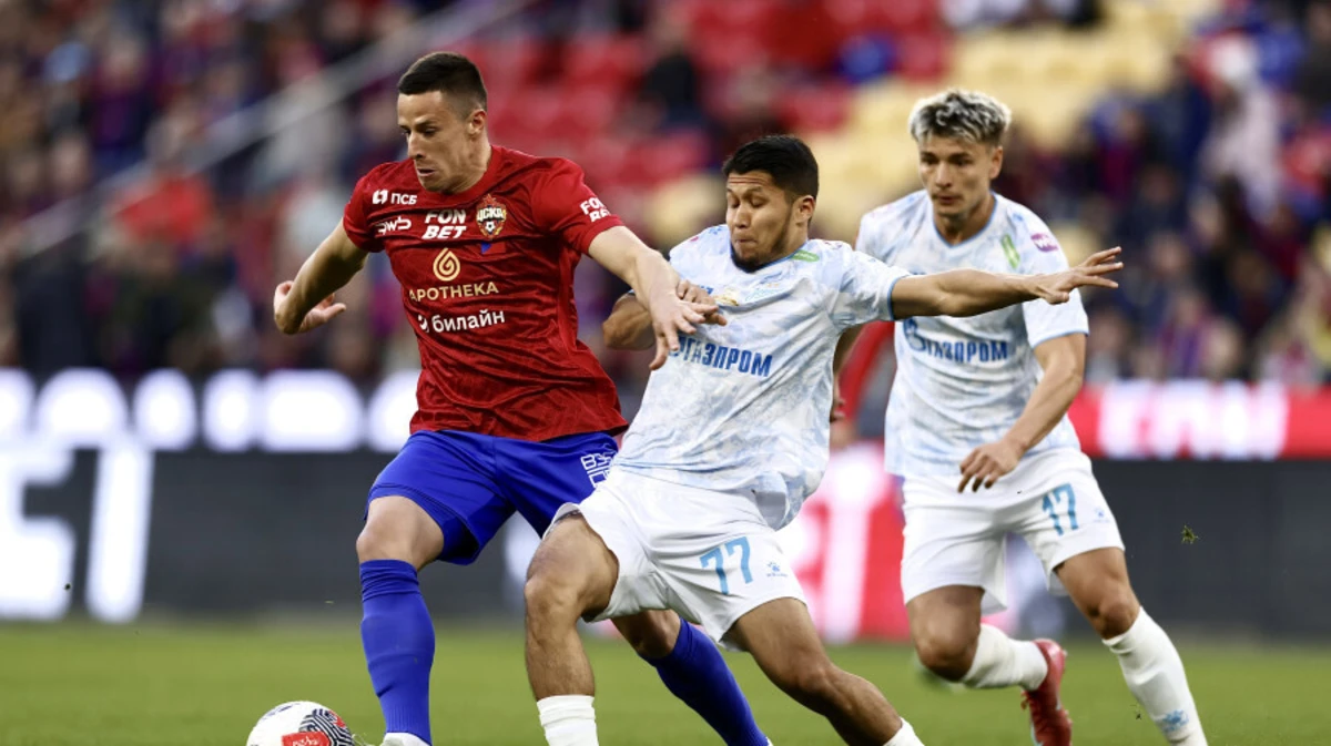 Imagem de contexto do artigo CSKA vence Zenit e passa à final da Taça da Rússia