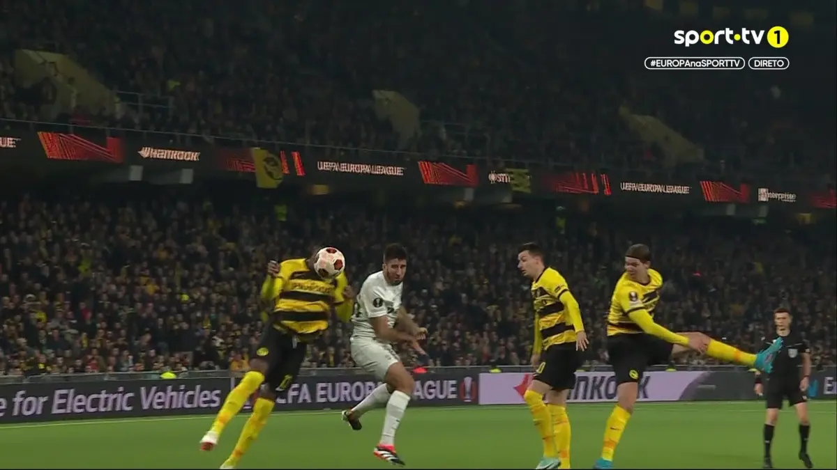 Imagem de contexto do artigo Gonçalo Inácio volta a deixar o Sporting com dois golos de vantagem. Ora veja