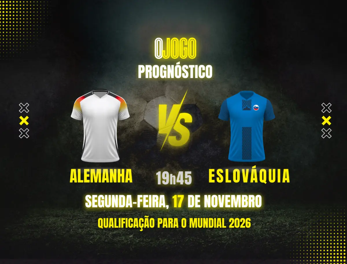 Imagem de contexto do artigo Prognóstico Alemanha vs Eslováquia: Dicas e Odds do Mundial