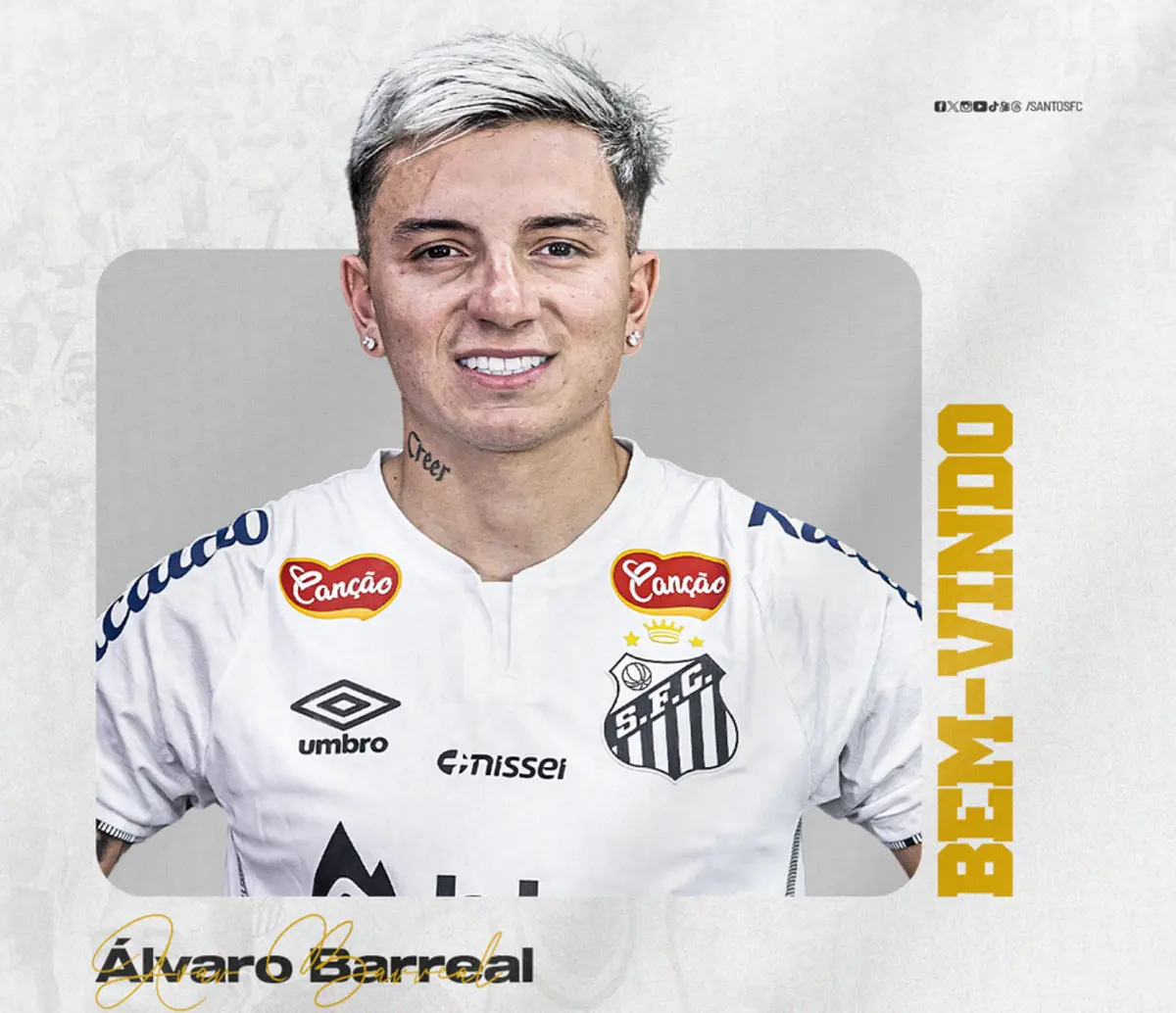 Imagem de contexto do artigo Pedro Caixinha recebe mais um reforço para o ataque do Santos