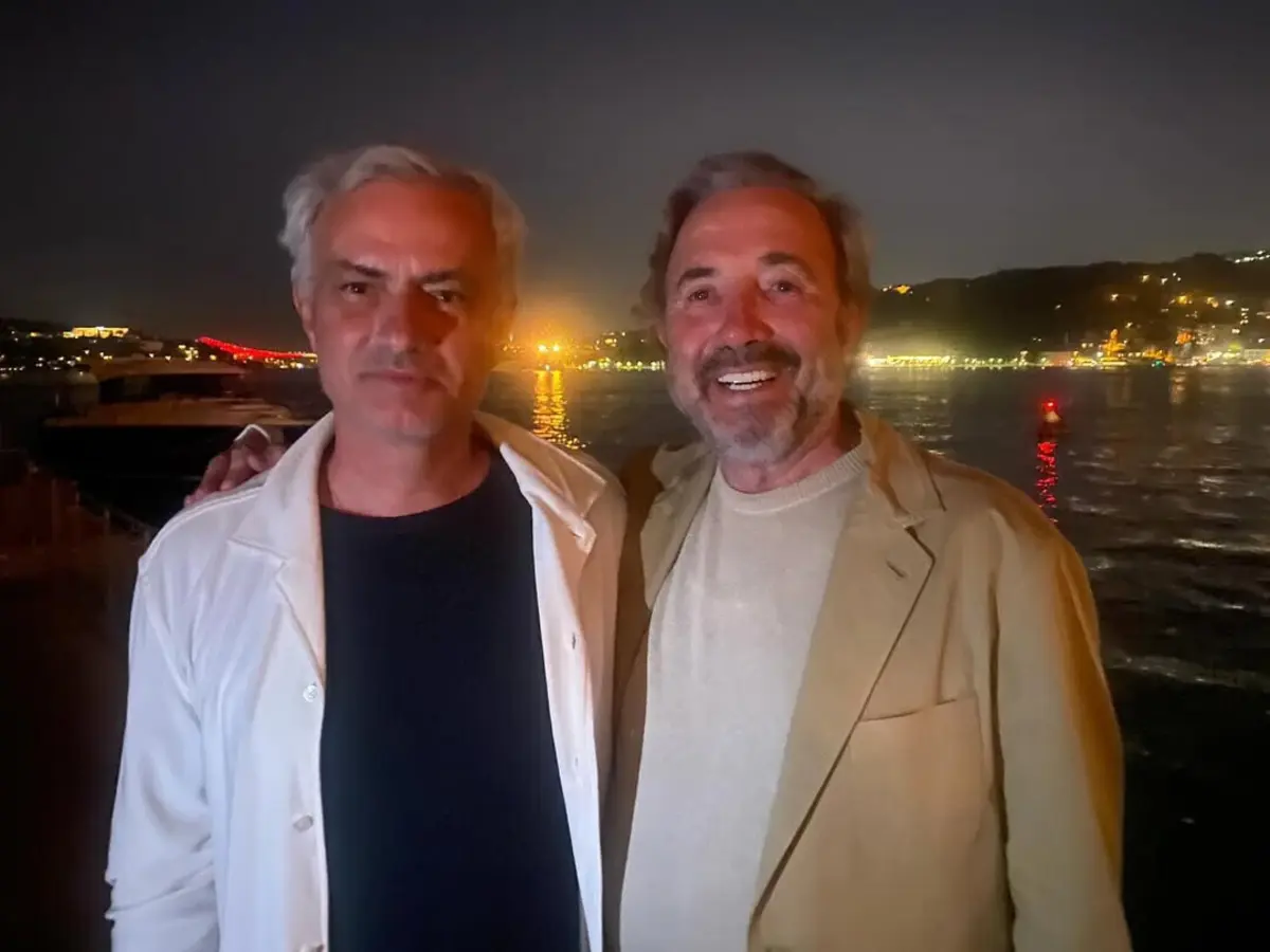 José Mourinho e Hamdi Akin