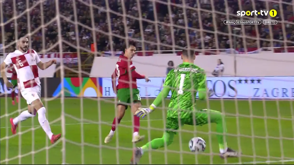 Imagem de contexto do artigo Croácia-Portugal: passe soberto de Vitinha e finalização de classe de João Félix