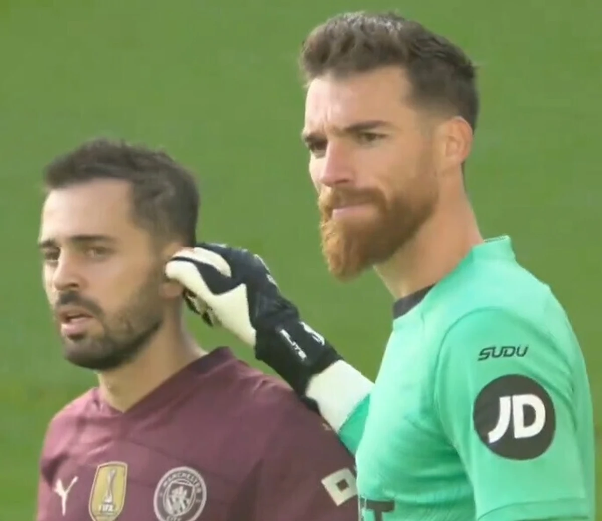 Imagem de contexto do artigo José Sá puxou orelha a Bernardo Silva durante o Wolverhampton-Manchester City