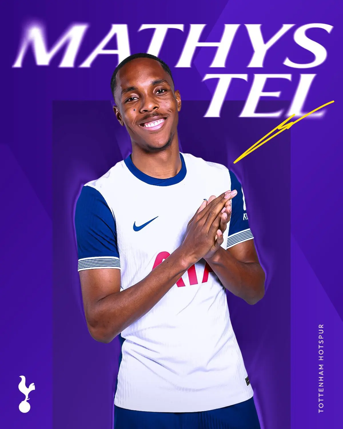 Imagem de contexto do artigo Mathys Tel chega ao Tottenham por empréstimo do Bayern Munique