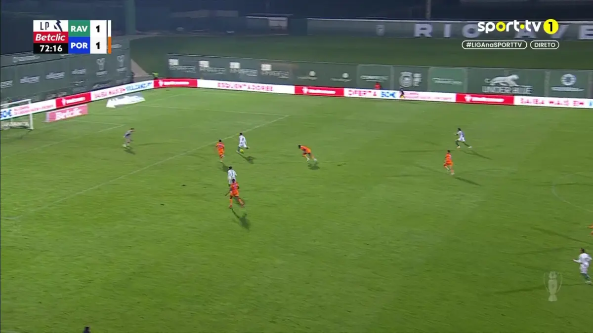 Imagem de contexto do artigo Agora é Otávio: central do FC Porto erra e o Rio Ave chega novamente à vantagem