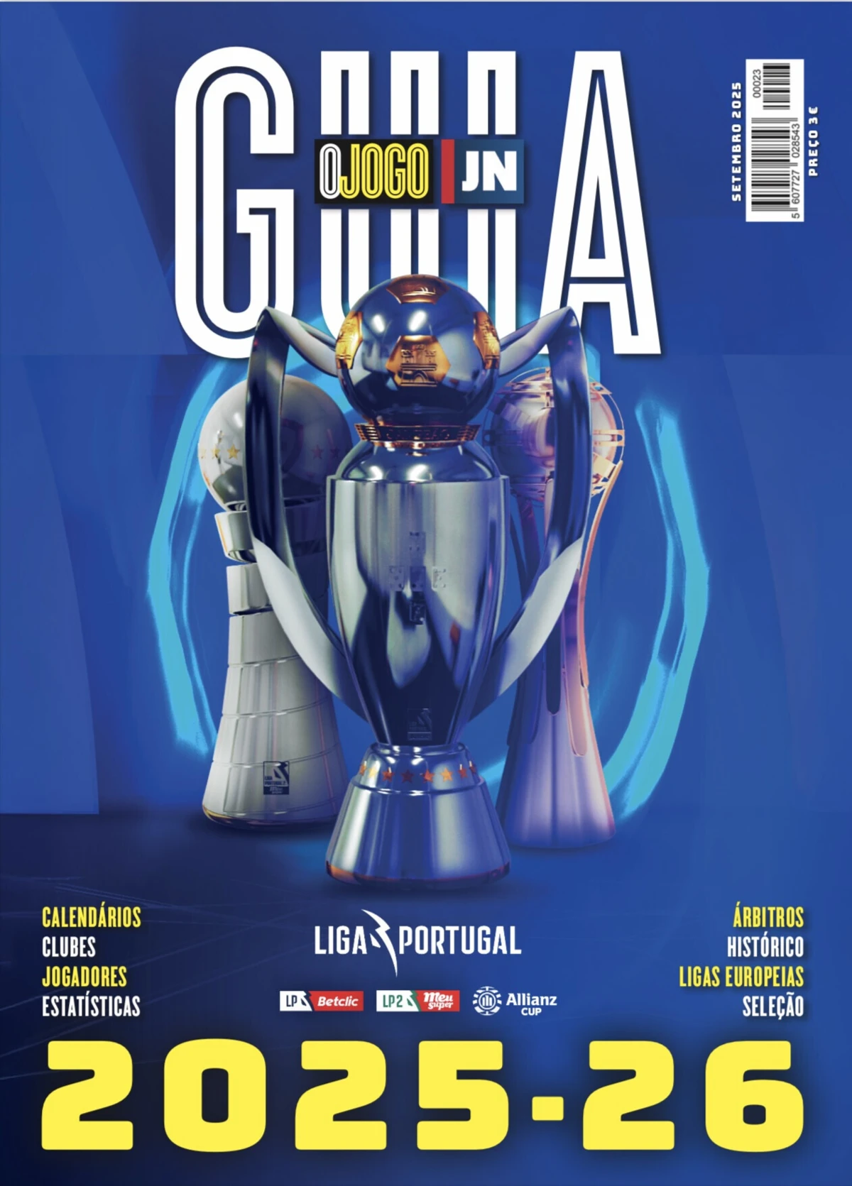 Imagem de contexto do artigo Guia da Liga 2025/26: tudo fechado, tudo a postos!