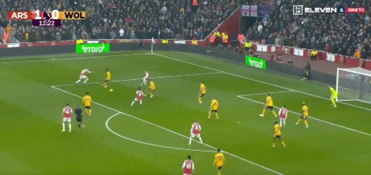 Golo de Odegaard (Créditos: DAZN)