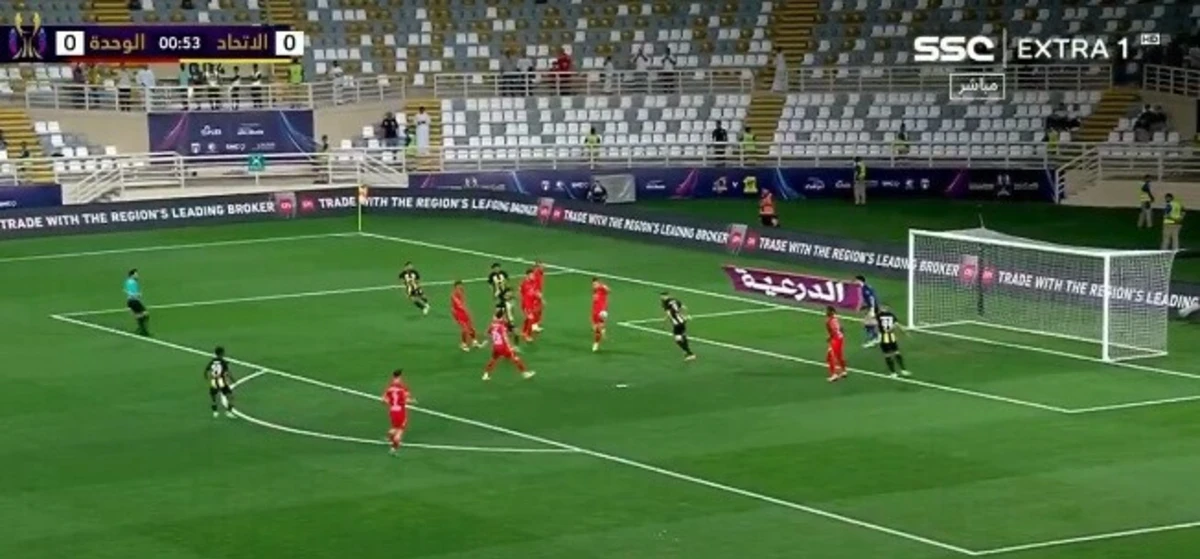 Golo de Benzema (créditos: X/Reprodução)