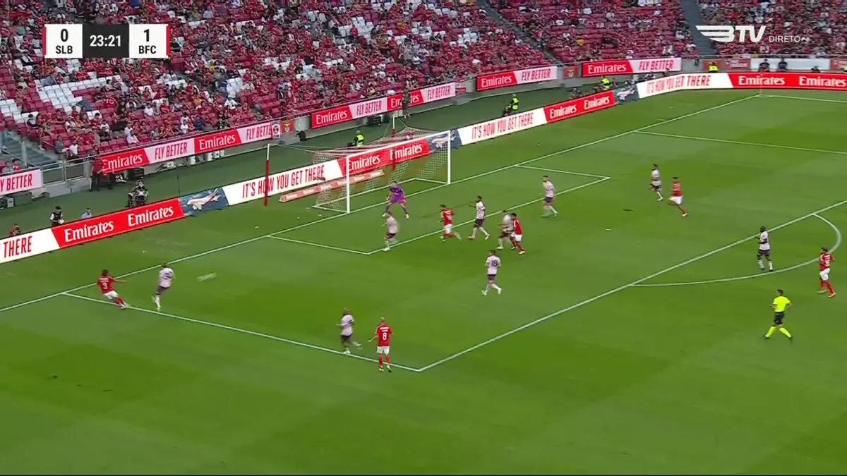 Imagem de contexto do artigo Pavlidis estreia-se a marcar na Luz e empata o Benfica-Brentford. Veja o golo
